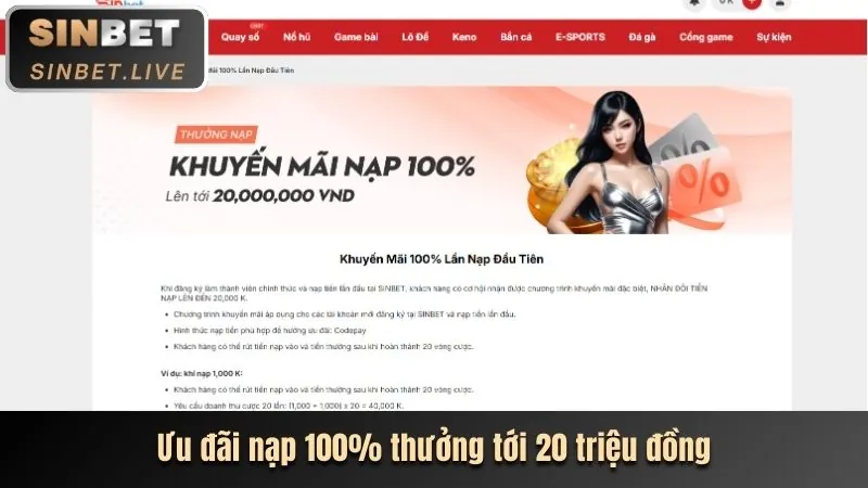 Hướng dẫn từng bước nhận khuyến mãi Subet